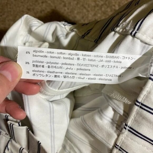 Zara Striped Shorts Size XS - Picture 4 of 5